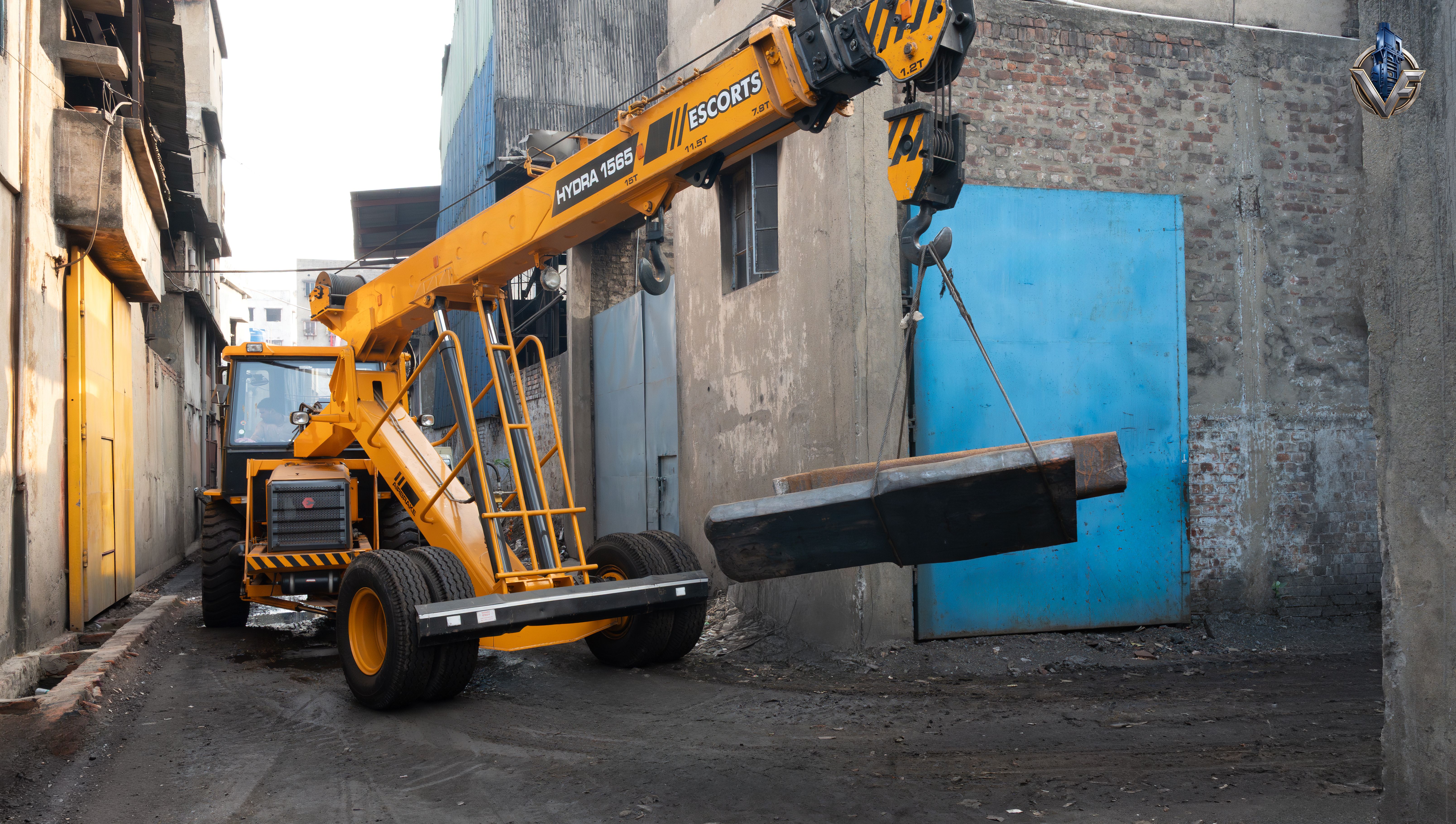 15 Ton Hydra Machine